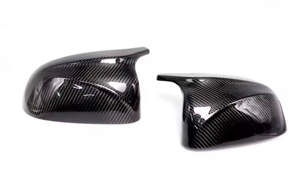 BMW X-Series REAL Carbon Fibre Wing Mirror Cover Caps M-Style