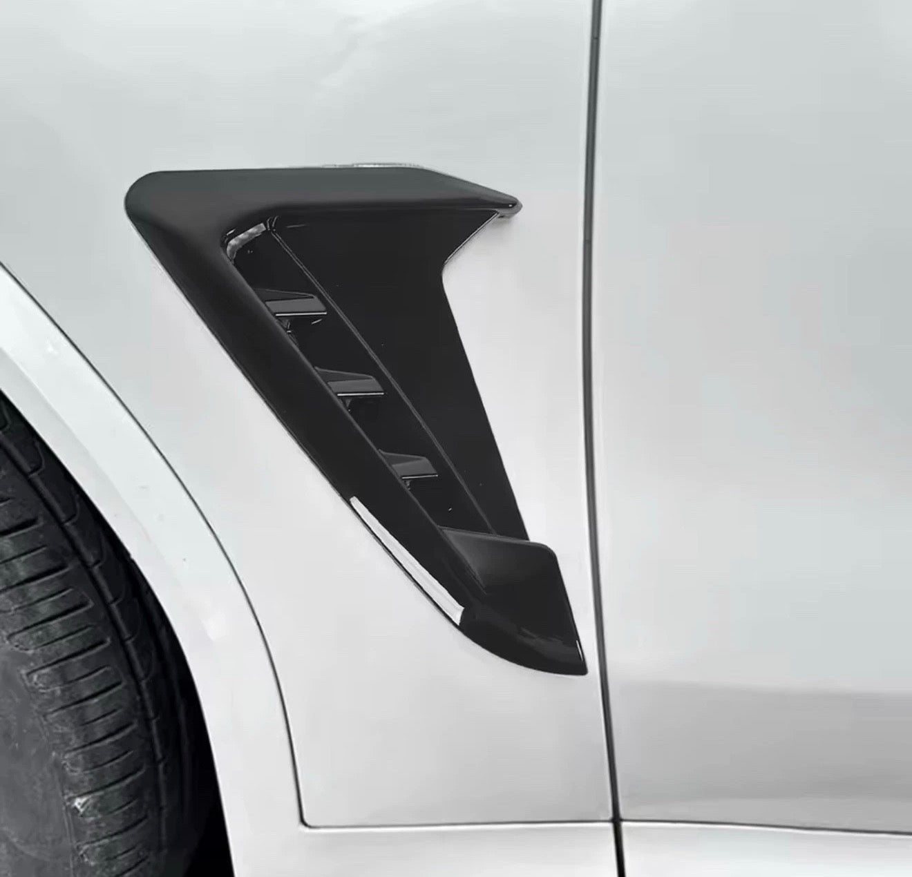 BMW X3 G01 X4 G02 Gloss Black Side Air Vent Canards