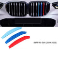 BMW X5 G05 Clip On Front Grill Inserts Stripes