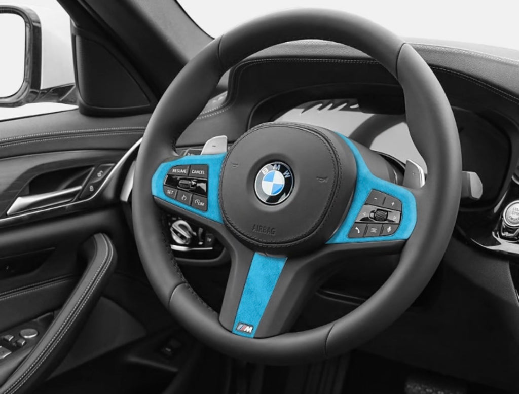 BMW G-Series Alcantara Steering Wheel Trim