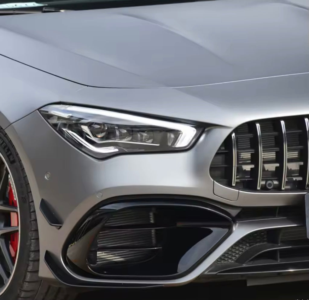 Mercedes CLA45 AMG C118 2020-2021 Gloss Black Canards