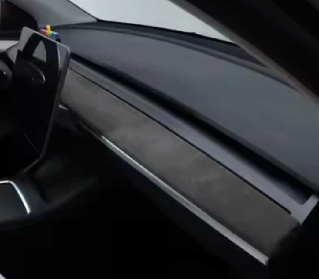 Tesla Model 3 Model Y Alcantara Dashboard Trim Cover