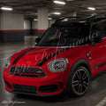 Mini Bonnet Stripes Vinyl Decal (Cooper S / JCW / R55 / R56 / R60 / R61 / F54 / F55 / F56 / F60 /Countryman