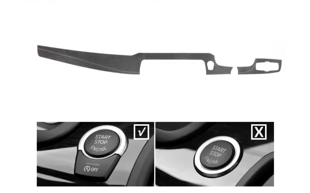 BMW 5 Series F10 Dashboard Panel Trim Cover