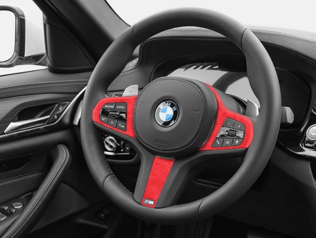 BMW G-Series Alcantara Steering Wheel Trim