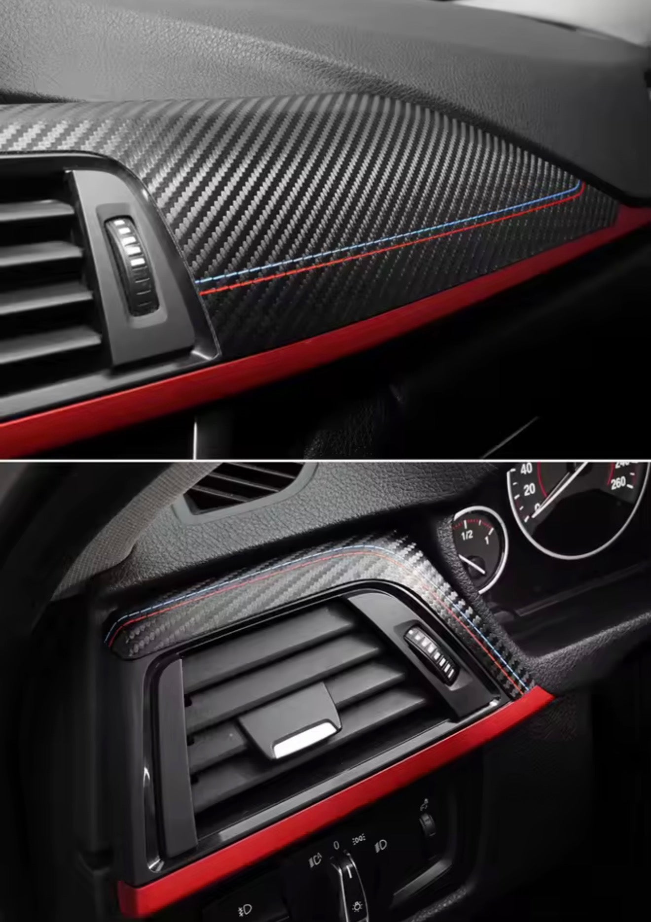BMW 3 4 Series F30 F31 F32 F34 Dashboard Trim Cover