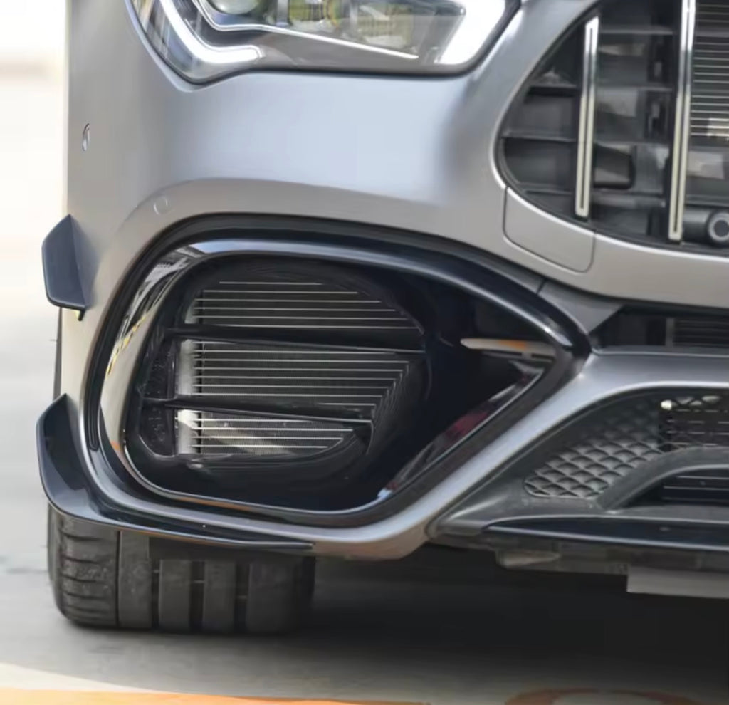 Mercedes CLA45 AMG C118 2020-2021 Gloss Black Canards