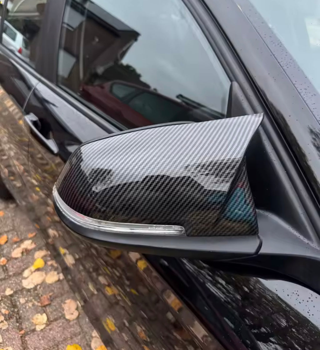 M Style Mirror Caps For BMW 1 2 3 4 F-Series