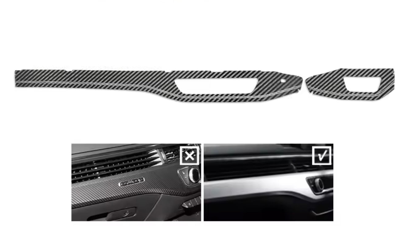 Audi A4 B9 A5 F6 Dashboard Instrument Panel Trim Cover
