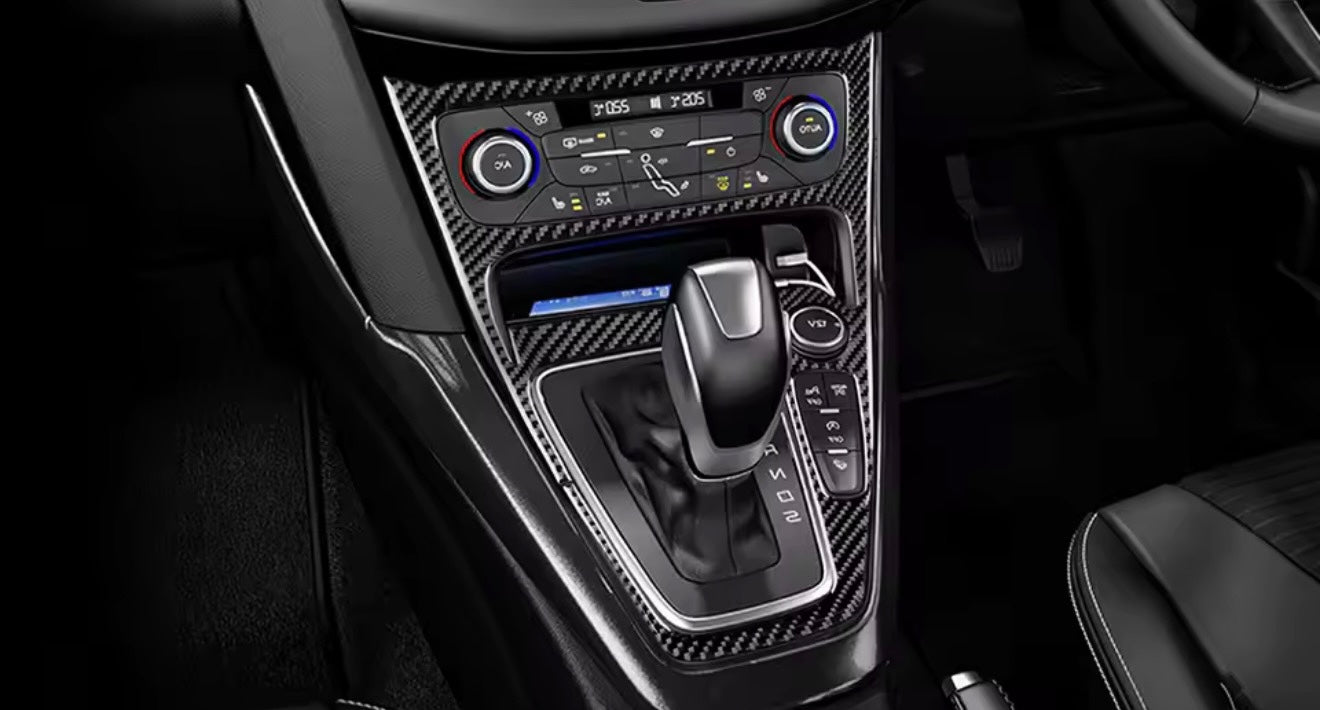 MK3.5 Focus Carbon Fibre Air Con Gear Panel Surround Trim