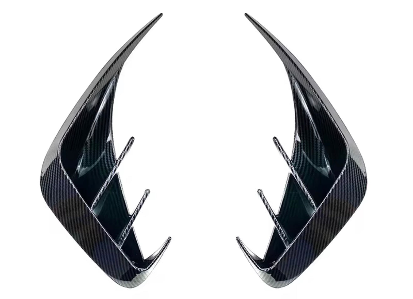 Rear Bumper Side Vent Canard for BMW 3 Series G20 G28 2019-2022