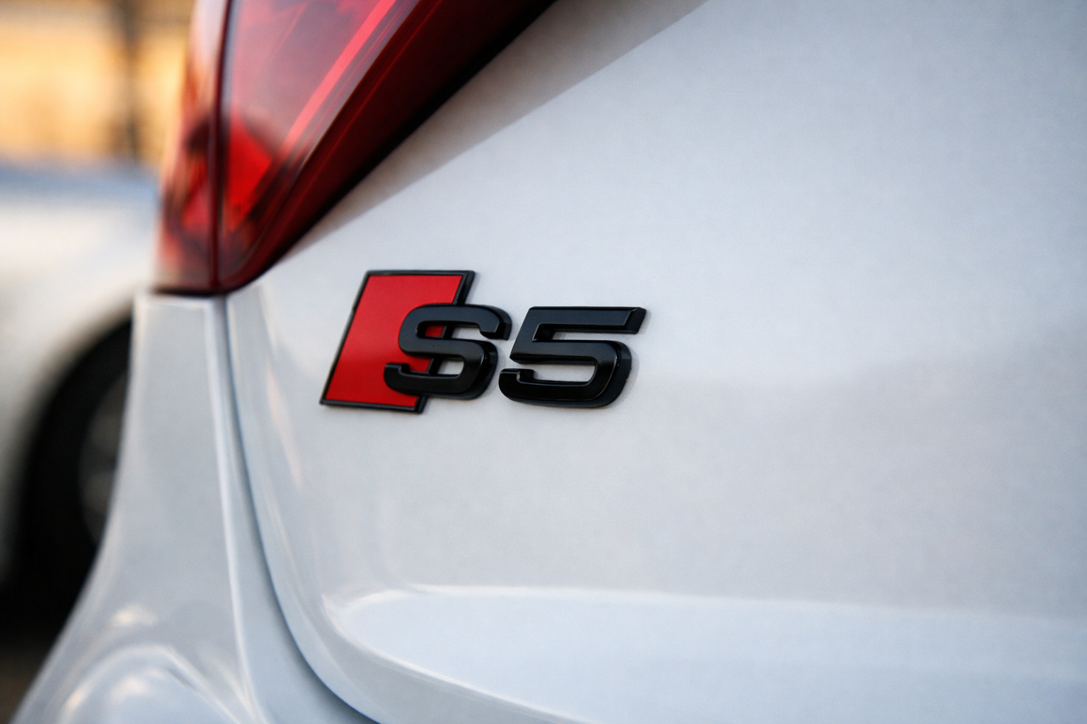 Audi S5 Gloss Black Badge