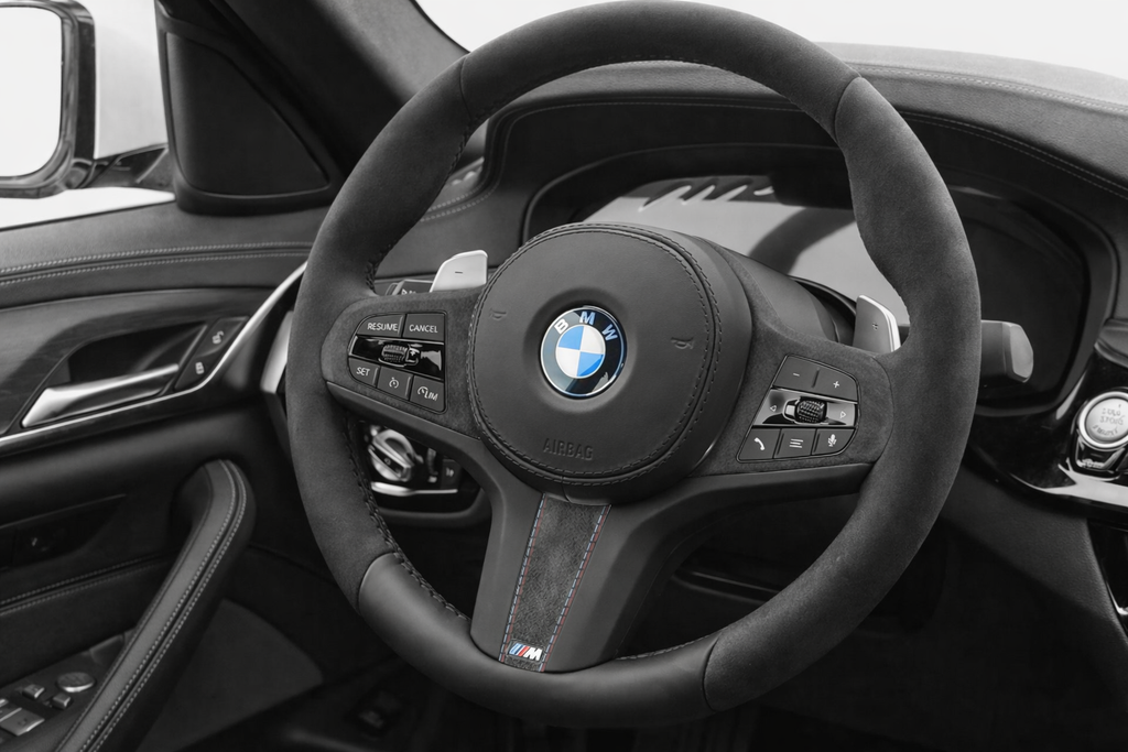 BMW G-Series Alcantara Steering Wheel Trim