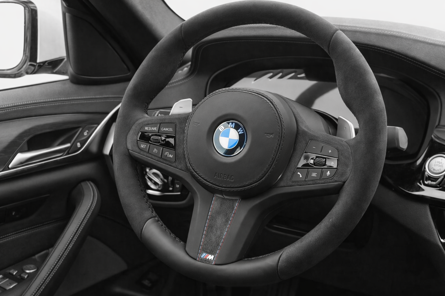 BMW G-Series Alcantara Steering Wheel Trim